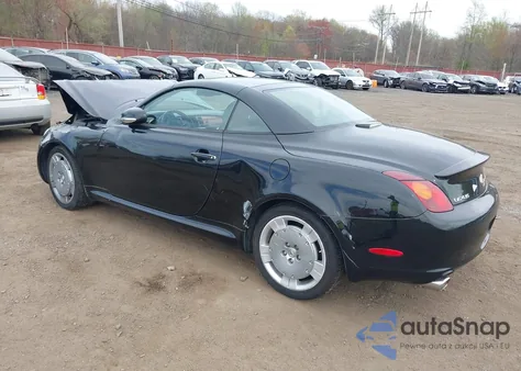 2002 Lexus Sc 430 из США, поврежденный, VIN JTHFN48Y920032217